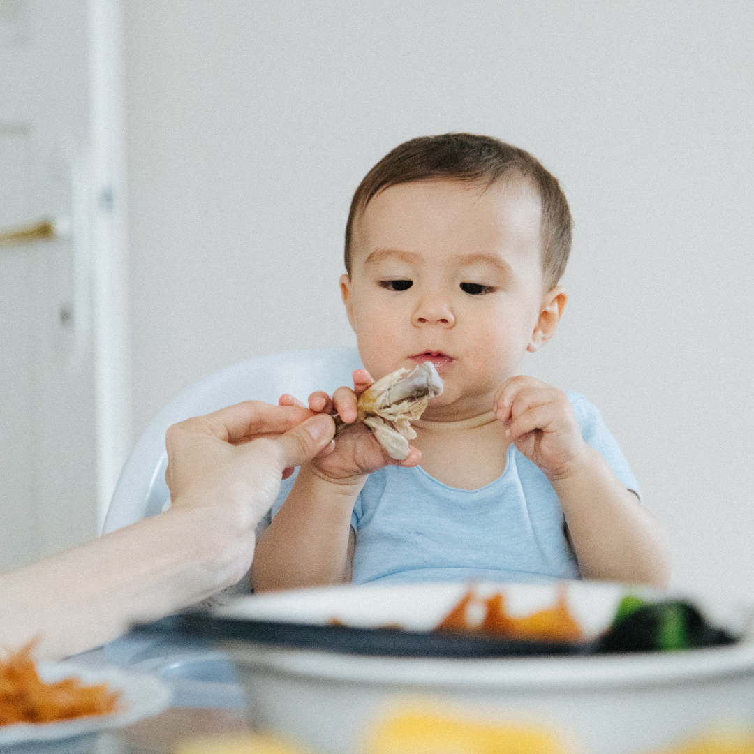 baby eating 