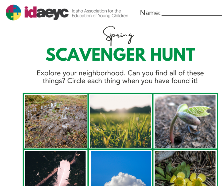 Spring Scavenger Hunt 